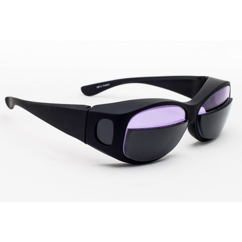 Model 33 Glassworking Split-lens Safety Glasses, #GB-33-BK (Split Lens)