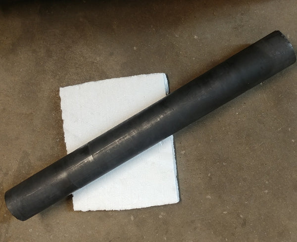 3" Round Bulk Isostatic Graphite ~24" Length
