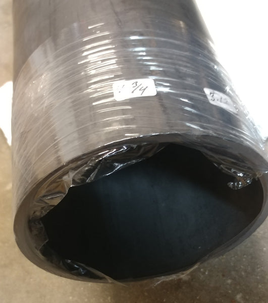 4.75" Tube - 3/16" Wall - Bulk Isostatic Graphite ~21" Length