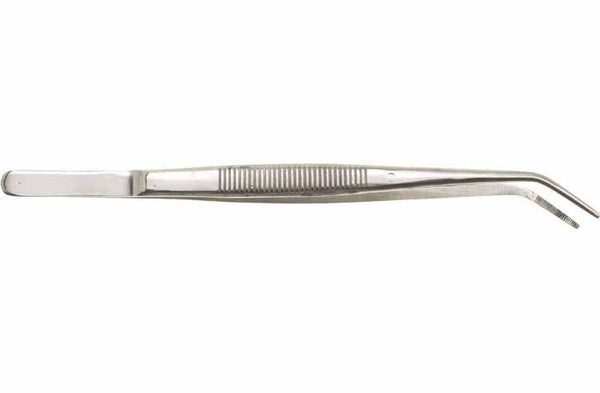 6"  Bent Tip Tweezer